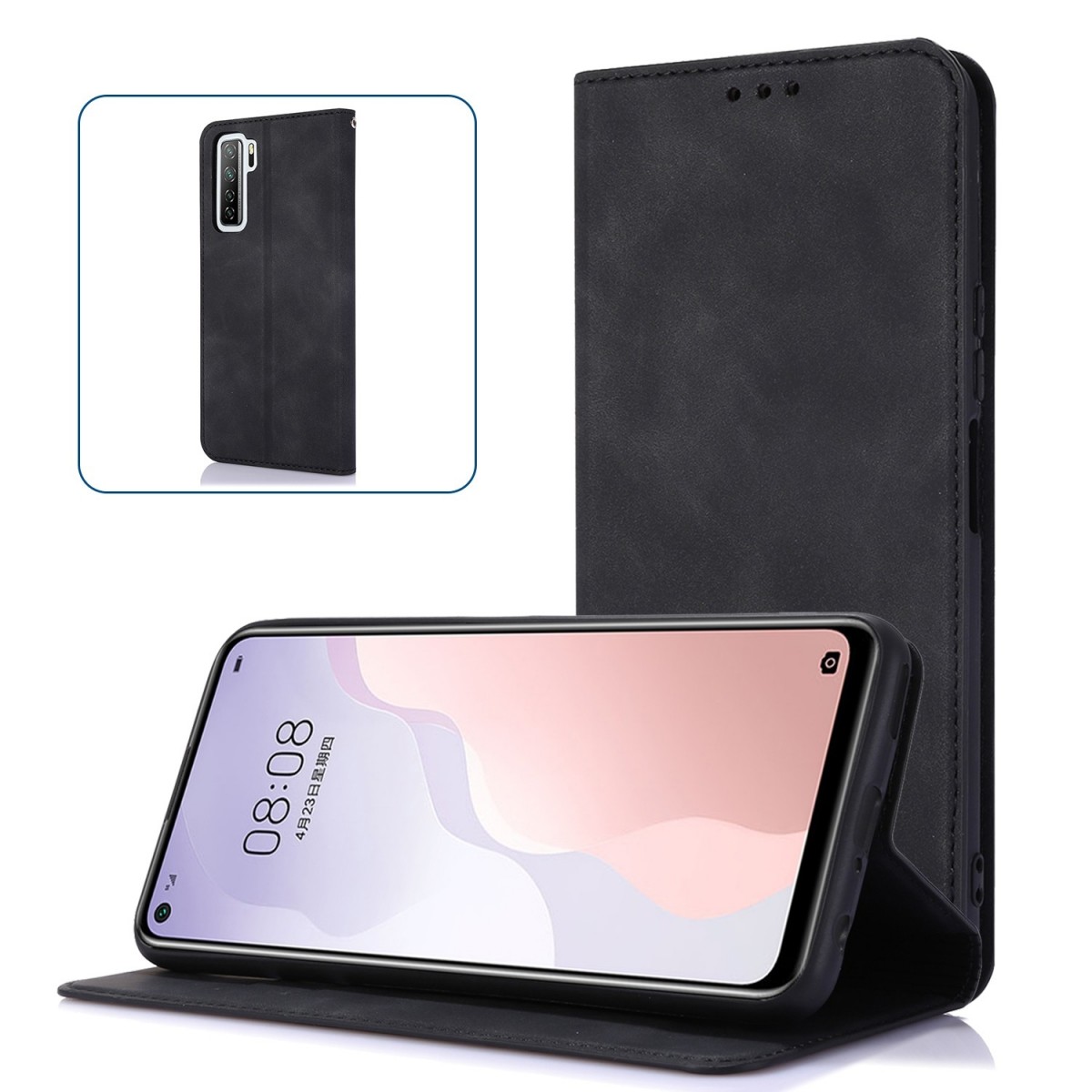 Funda Tapa con Tarjetero Compatible con Xiaomi Redmi Note 11 Pro Polipiel