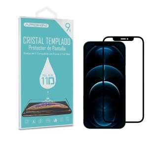 Cristal Templado Full Glue para iPhone 13 Pro Max Protector Pantalla Curvo