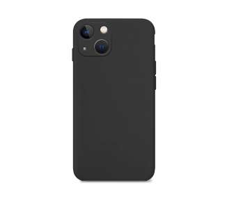 Funda Silicona Suave Compatible con iPhone 13 Mini con Camara 3D