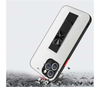 Funda Kickstand Antigolpe para iPhone 13 Mini con Imán y Soporte de Pestaña