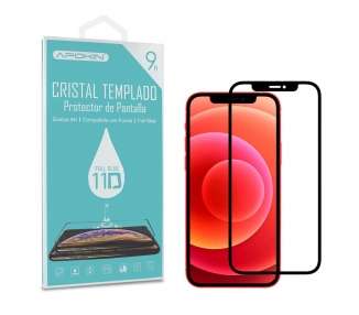 Cristal Templado Full Glue 11D para iPhone 13 Mini 5.4" Protector Pantalla Curvo