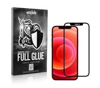 Cristal Templado Full Glue 5D para IPhone 13 Mini 5.4" Protector Pantalla Curvo