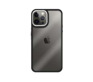 Funda Premium Antigolpe de Silicona para iPhone 12 Pro Max Borde Camara Aluminio