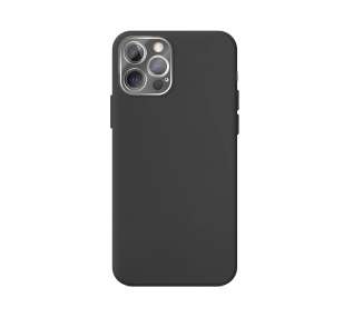 Funda Silicona Suave Compatible con IPhone 12 Pro Max con Protector Camara 3D