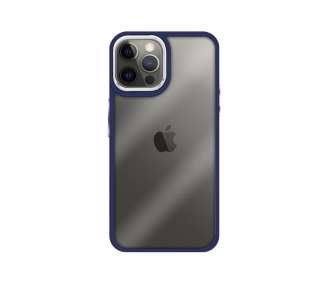 Funda Premium Antigolpe de Silicona para iPhone 12,12 Pro Borde Camara Aluminio