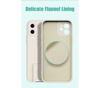 Funda Gel Silicona Suave Flexible para iPhone 12 Pro Soporte Plegable 4-Colores