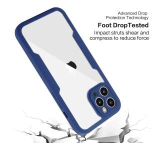 Funda Doble Compatible con Anti-Golpe iPhone 11 Pro Max Delantera Trasera