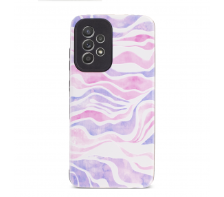 Funda Gel Doble Capa Compatible para iPhone 11 Pro Max - Ondas Rosas