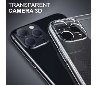 Funda Silicona Compatible con iPhone 11 Pro Transparente 2.0MM Extra Grosor