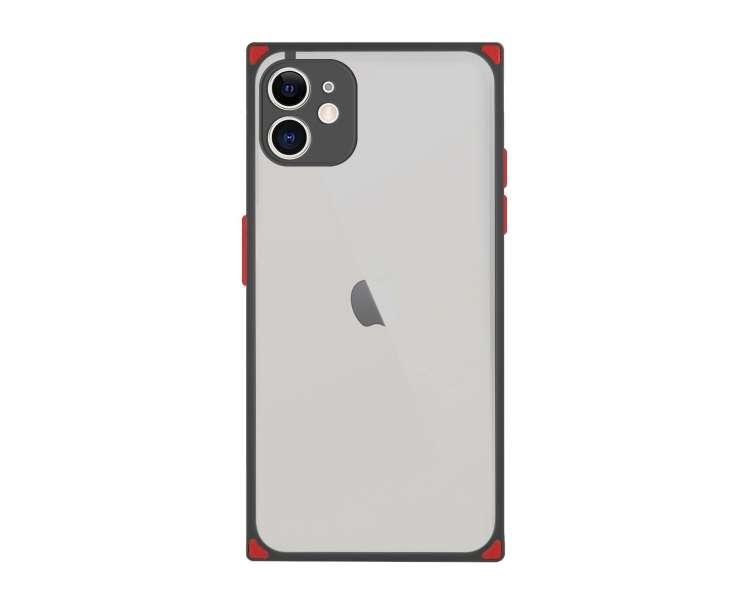 Funda Cubik Compatible para iPhone 11 con borde de color