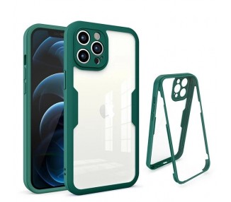 Funda Doble Silicona para Anti-Golpe iPhone SE 2022 Silicona Delantera y Trasera