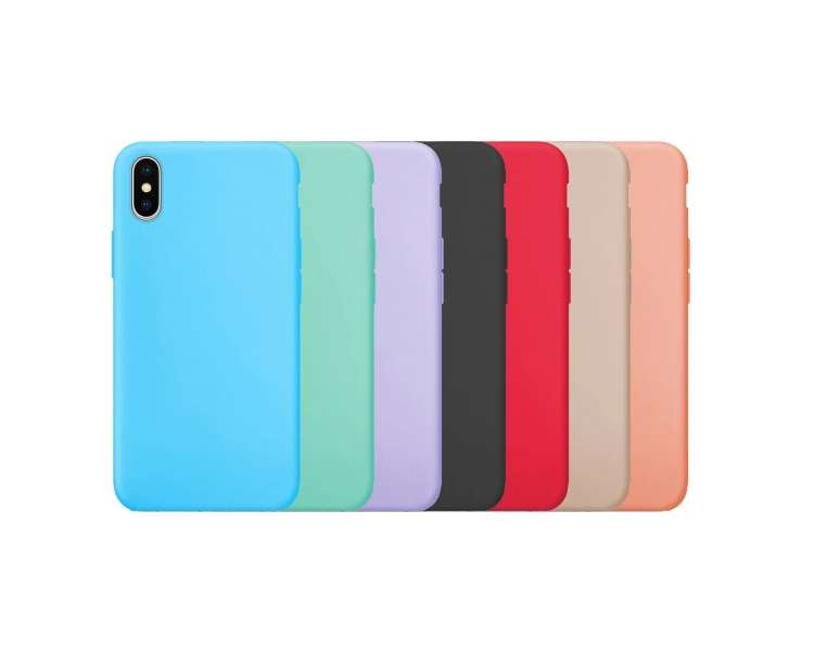 Funda Silicona Suave Compatible con iPhone X,XS disponible en 11 Colores