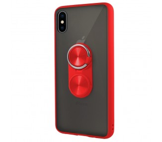 Funda Gel Compatible para iPhone X Pop-Case con borde de color