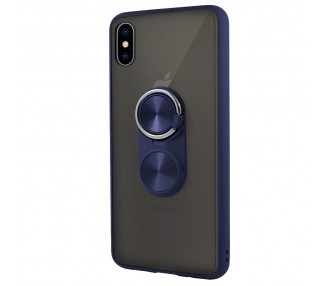 Funda Gel Compatible para iPhone X Pop-Case con borde de color
