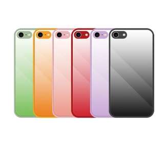 Funda Silicona Tempered Glass Compatible con iPhone 7,8,SE2020