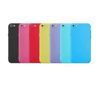 Funda Silicona Suave iPhone 6 Plus con Camara 3D - 7 Colores