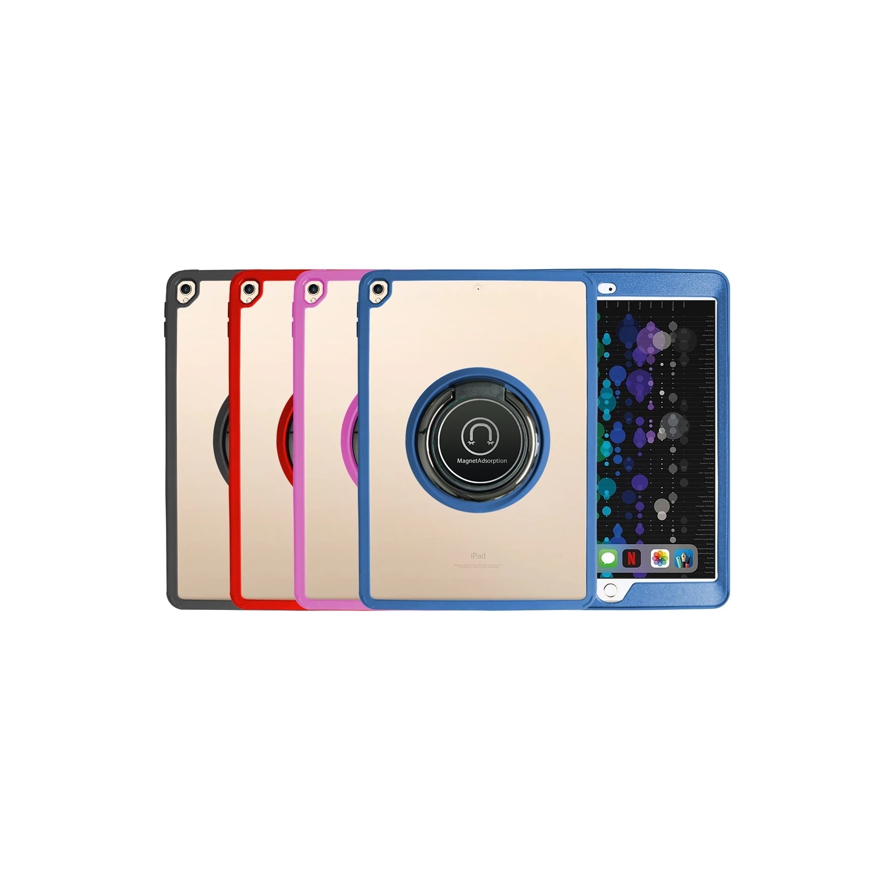 Funda Compatible para iPad 10.2 2 Piezas Protección Integral con Anilla