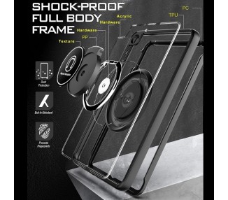 Funda Compatible para iPad Mini 4,5,6 2 Piezas Protección Integral con Anilla