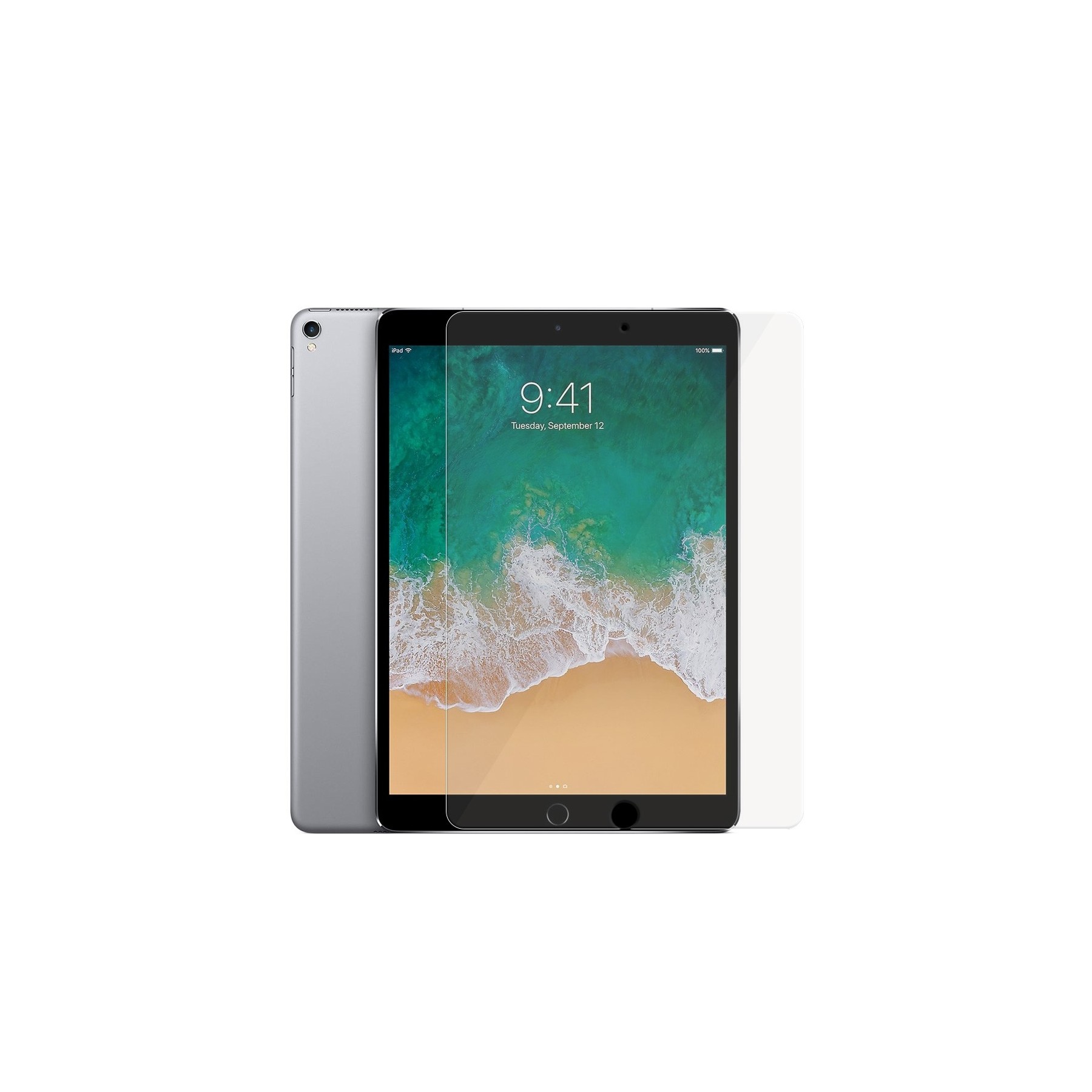 Cristal Templado Compatible con iPad PRO 2017 12.9'' BOTON HOME Protector 