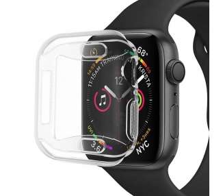 Funda Silicona Transparente Compatible con Apple Watch 40mm