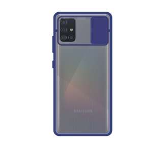 Funda Gel para Samsung Galaxy S21 Ultra con cámara Cubierta Deslizante