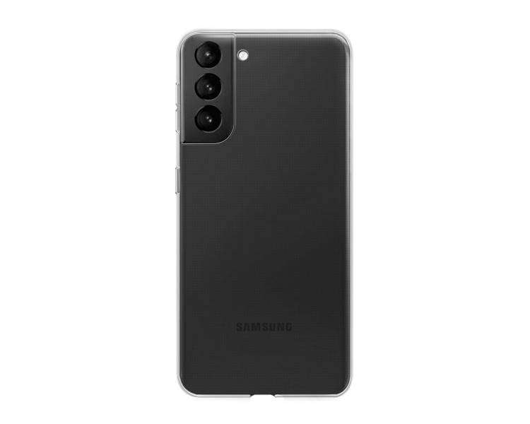 Funda Silicona Compatible con Samsung Galaxy S21 Plus Transparente Ultrafina