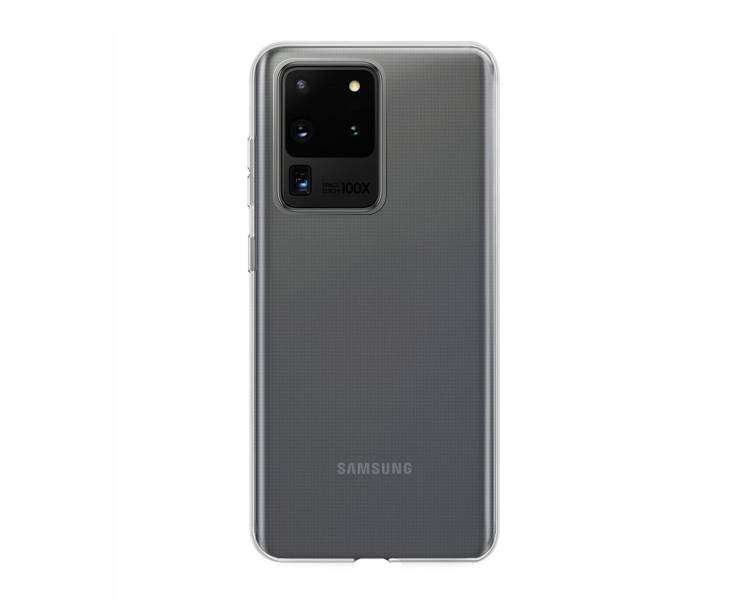 Funda Silicona para Samsung Galaxy S20 Ultra Transparente 2.0MM Extra Grosor