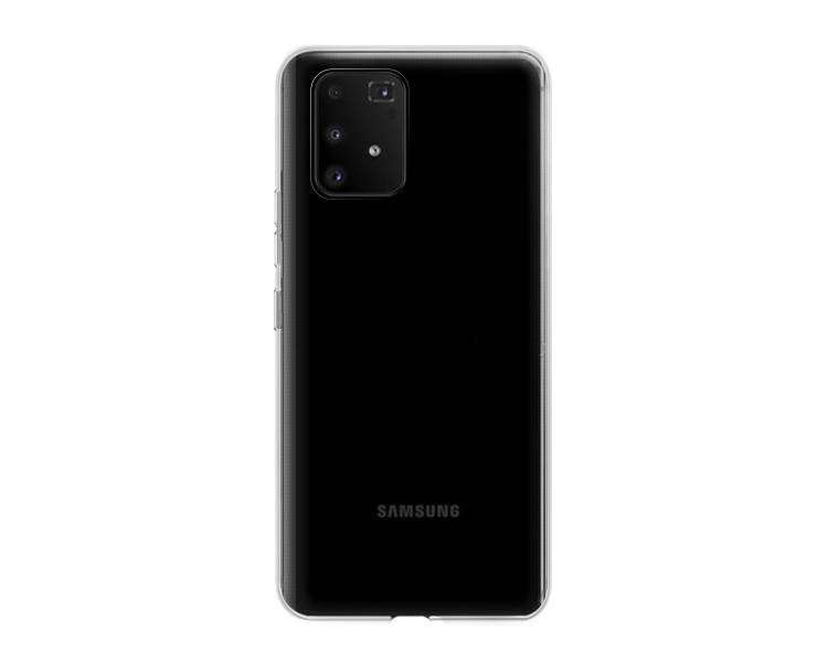 Funda Silicona para Samsung Galaxy A91,S10 Lite Transparente 2.0MM Extra Grosor