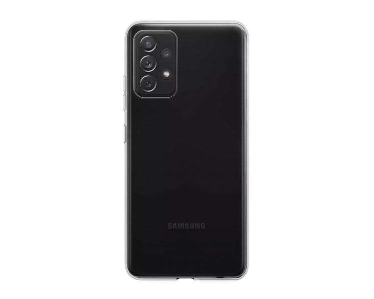 Funda Silicona Compatible con Samsung Galaxy A72 Transparente 2.0MM Extra Grosor