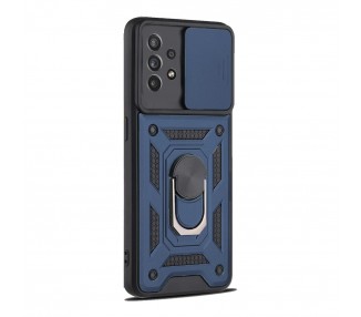 Funda con Anilla y Cámara Deslizante Samsung Galaxy A52 con Imán