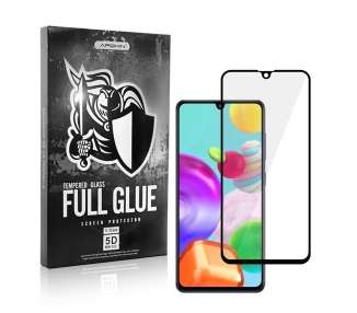 Cristal Templado Full Glue 5D para Samsung Galaxy A41 Protector Pantalla Curvo