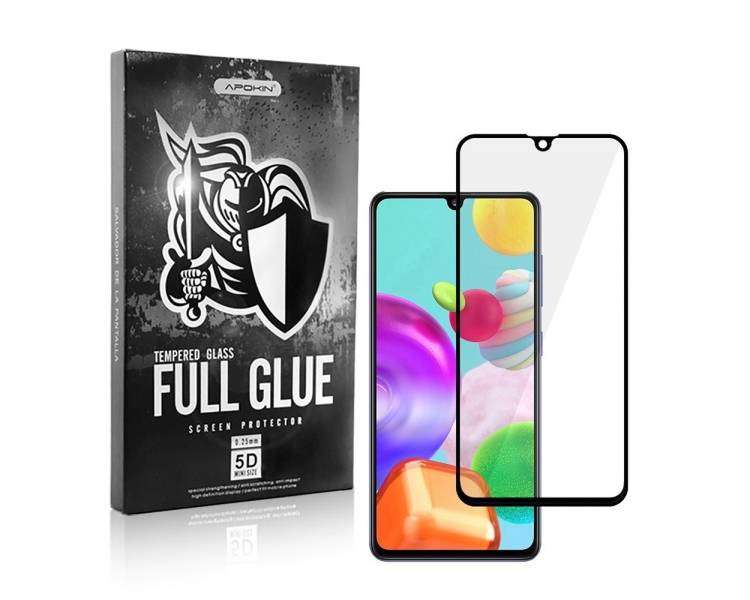 Cristal Templado Full Glue 5D para Samsung Galaxy A41 Protector Pantalla Curvo
