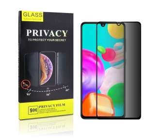 Cristal Templado Privacidad Para Samsung Galaxy A41 Protector Pantalla 5D Curvo