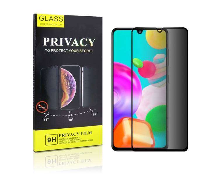 Cristal Templado Privacidad Para Samsung Galaxy A41 Protector Pantalla 5D Curvo
