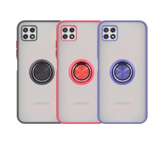 Funda Gel Compatible para Samsung Galaxy A23,M23 5G Imán con soporte Smoked