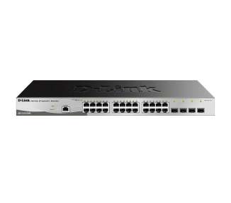 Switch d-link smart plus dgs-1210-28/me 28 puertos/ rj-45 10/100/1000/ sfp