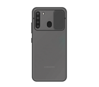 Funda Gel Compatible para Samsung Galaxy A22-4g con cámara Cubierta Deslizante