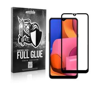 Cristal Templado Full Glue 5D para Samsung Galaxy A20S Protector Pantalla Curvo
