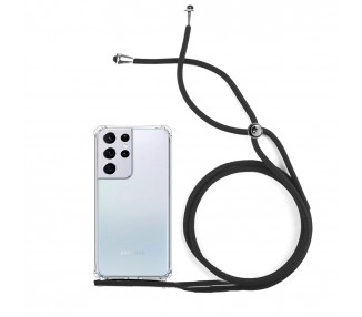 Funda Gel transparente Anti-golpe con Cordón Compatible conSamsung Galaxy A13 5G