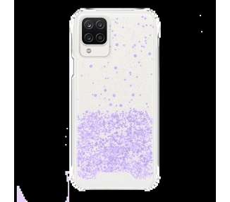 Funda Gel transparente purpurina compatible con Samsung A13 5G