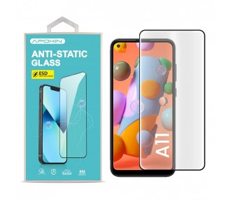Cristal templado para Samsung A11, Redmi Note 9 Protector Pantalla Curvo