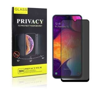 Cristal Templado Privacidad Para Samsung Galaxy A10 Protector Pantalla 5D Curvo