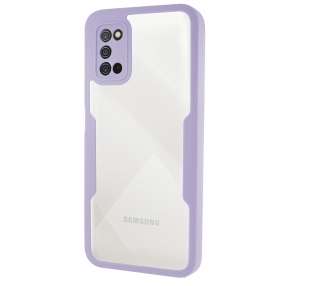 Funda Doble Silicona AntiGolpe Compatible con Samsung Galaxy A03S Delante Detras