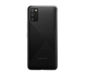 Funda Silicona Compatible con Samsung Galaxy A03S Transparente Ultrafina