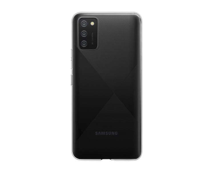 Funda Silicona para Samsung Galaxy A02s Transparente 2.0MM Extra Grosor