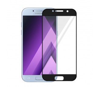 Cristal Templado para Samsung Galaxy A5 2017 Protector de Pantalla Negro