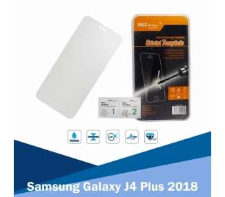 Cristal Templado para Samsung Galaxy J4 Plus 2018 , A7 2018 Protector Pantalla