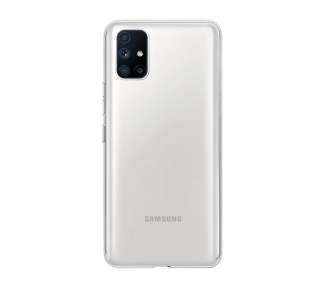 Funda Silicona Compatible con Samsung Galaxy M52 Transparente Ultrafina
