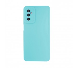 Funda Silicona Suave Compatible con Samsung M52 con Cámara 4D