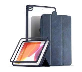 Funda Flip Cover Tapa Piel y Trasera Anti-Golpe para Samsung Galaxy Tab A7